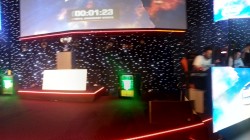 A panoramic scrolling picture of the arena at DreamHack London 2015.