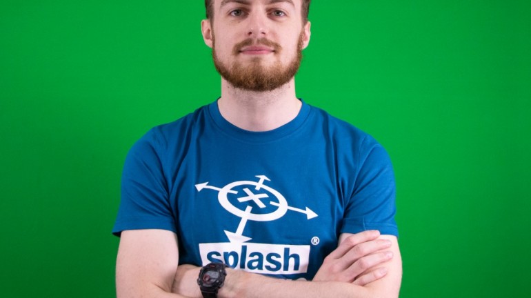 A player green screen picture for Luc "LoveDuckie" Shelton (myself). This was used for some of the social media marketing graphics.