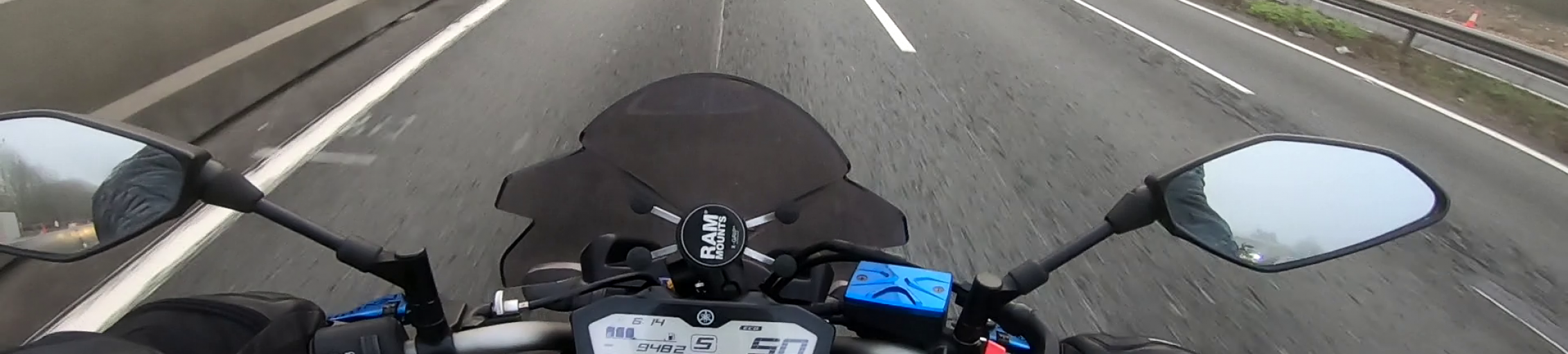 GoPro Motorbike Recording Setup